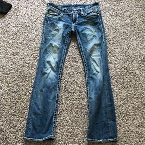 Boot cut jeans